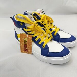 Rare Vintage 2003 NWT Dragonball Z Vegeta Armor High Top Sneakers Ground Up Sz 9